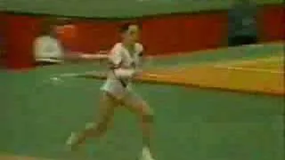 1983 World Championships gymnastics Mirela Barbalata vault