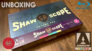 ShawScope Volume 1 Blu-Ray Limited edition from @Arrow_Video unboxing