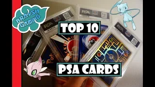 Braysh Gaming's Top 10 PSA Pokemon Cards!