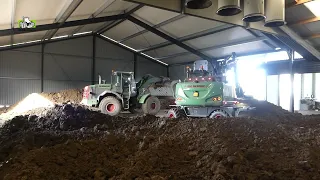 Baan klaar maken Tractorpulling indoor Putten 2023