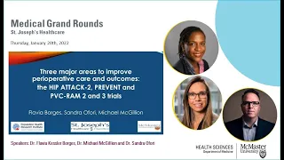 Medical Grand Rounds, St. Joseph's Healthcare