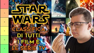 Classifico TUTTI i FILM e le SERIE TV di STAR WARS - TIER LIST