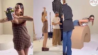 Afra Saraçoğlu reklam tanıtımının kamera arkası eğlenceli videosu