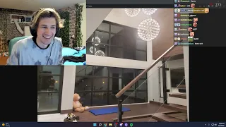 xQc Shows His New House That He Bought