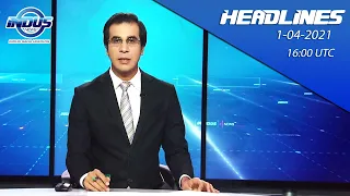 Indus News Bulletin | 16:00 UTC | 1st April 2021