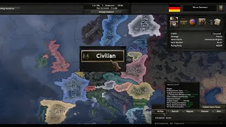 When you play as Germany on civilian difficulty | Hoi4