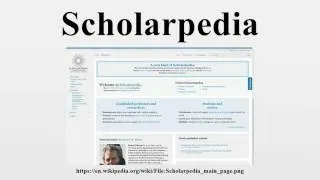 Scholarpedia