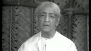 Is there no place in your teachings to fight injustice? | J. Krishnamurti