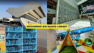 Mohammed bin Rashid Library | HUGE Book-Shaped Library | A Sneak Peek