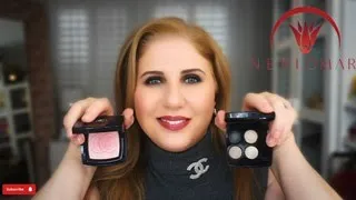 Chanel Full Face Makeup Tutorial! Éclat De Nuit New Eyeshadow Palette Apply & Review | Neri Omar