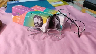 LENSKART UNBOXING || *Buy 1 get 1 free* || transparent frames || trendyframes