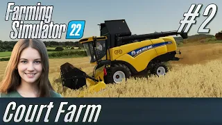 FS22: Court Farm #2: Wheat harvest [deutsch]