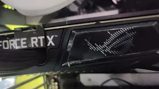 обзор 3080ti rog strix lc. шум дросселей