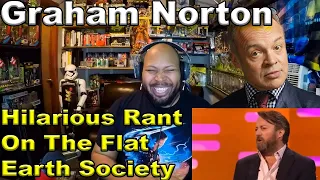 David Mitchell's Hilarious Rant On The Flat Earth Society | The Graham Norton Show Reaction