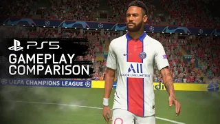 PS5 | FIFA 21 vs PES 2021 - Gameplay Comparison