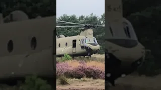 Geluid van de chinook zalig daar moogt ge me voor wakker maken