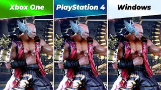 Tekken 7 | Xbox One vs PlayStation 4 vs Windows [Graphics Comparison]