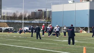 Jimmy Garoppolo, Jacoby Brissett Throw At Patriots Practice