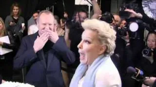 Bette Midler Serenades Michael at His Fall 2011 Anniversary Show