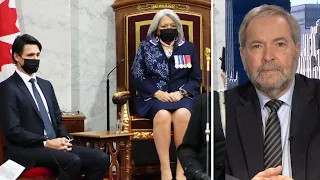 "So weak and uninspiring" | Tom Mulcair reacts to Justin Trudeau's speech from the throne