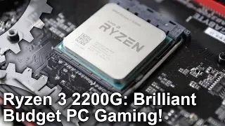 Ryzen 3 2200G Review: Triple-A PC Gaming From A $99 Processor?