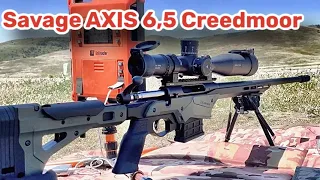 Savage AXIS II Precision кал. 6.5 Creedmoor. Обзор и отстрел на кучность.