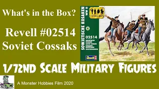 What is inside the Revell 02514 Soviet Cossaks Box? - A Plastic Military Figure Unboxing Video