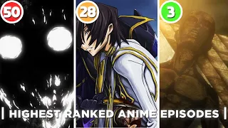 Top 50 Highest Rated Anime Episodes EVER