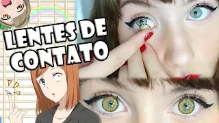 Como colocar, tirar e cuidar de lentes de contato!