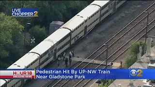 Pedestrian Hit By Metra UP-NW Train Near Gladstone Park