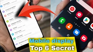 Top 6 Mobile Display Hidden Tips & Tricks || All Samsung A52,A50,A30,M30,M31s,A20,J7 Prime, J7Nxt ❤️