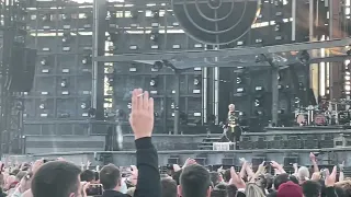 Mein Herz Brennt. Rammstein. Lifad Rehearsal 09.05.2024. Airport Letňany, Praha