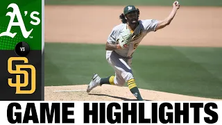 A's vs. Padres Game Highlights (7/28/21) | MLB Highlights