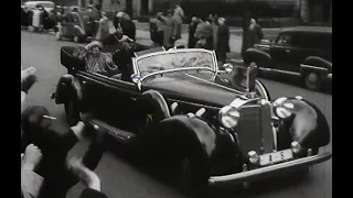 Queen Juliana of the Netherlands on State visit to Norway 1953