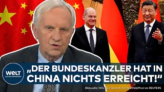 SCHOLZ IN CHINA: Bundeskanzler in Gesprächen mit Präsident Xi Jinping zur Lage in der Ukraine