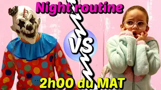 Night routine VS 2h00 du MAT -  Elle n'aurait jamais du faire ça!