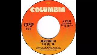 Aerosmith - Dream On (single version from vinyl) (1973)