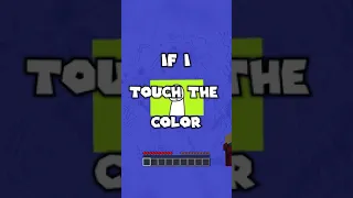 minecraft, but if i touch green Video Ends...