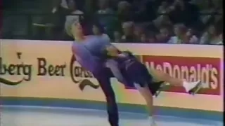 Torvill & Dean (GBR) - 1984 Worlds, Ice Dancing, Free Dance (US, CBS) ("Bolero")
