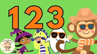 Halloween Number Song | Count 1 to 10 With Spooky Friends