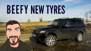 ALL TERRAIN TYRES on the CHEAPEST 4.4 TDV8 Range Rover L322 in the UK!