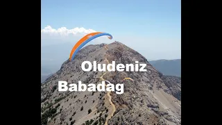 Полет на параплане. Олюдениз, Турция,Бадабаг,Turkey - Oludeniz Paragliding