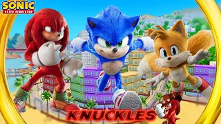 Unlocking Movie Sonic, Movie Tails, Movie Knuckles, & Series Knuckles in Sonic Speed Simulator!