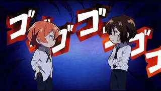 Bungo Stray Dogs Wan (Dub) || Chuuya and Dazai in School