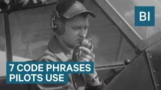 What The Code Phrases Airline Pilots Use Mean