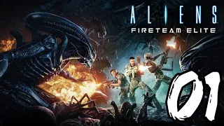 Aliens: Fireteam Elite - Part 1 - SO MANY ALIENS!