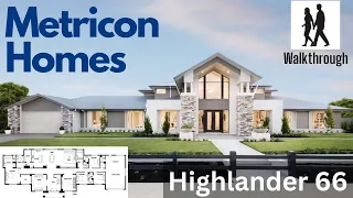 Display Home Metricon Homes Highlander 66 Walkthrough