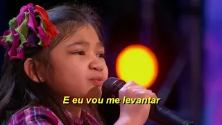 Angelica Hale - Cantora de 9 anos IMPRESSIONA Jurados em show de talentos (LEGENDADO)