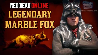 Red Dead Online - Legendary Marble Fox Location [Animal Field Guide]