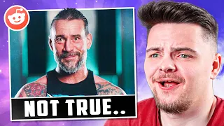 They Are Lying About CM Punk... (WWE Reddit)